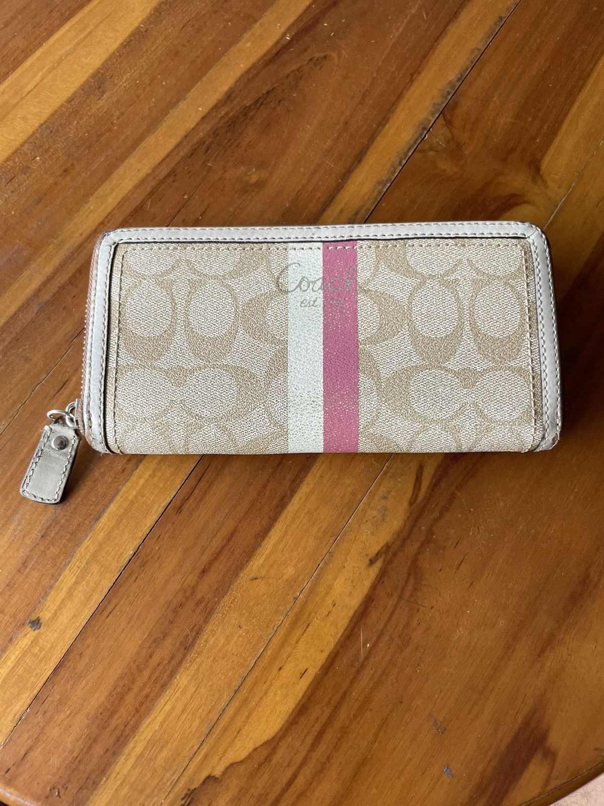 Coach Coach Signature Monogram Long Wallet Size ONE SIZE - 2 Thumbnail