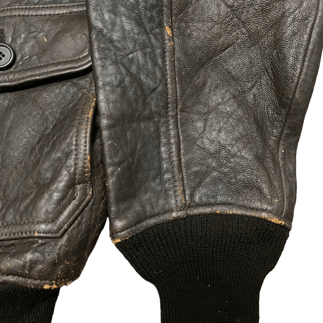 Avirex Vintage Avirex G1 Military Leather Bomber Jacket Like A2 Size US S / EU 44-46 / 1 - 8 Thumbnail