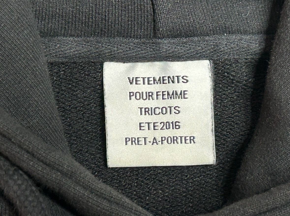 Vetements Vetements “Coming Soon” Oversized Titanic Hoodie SS16 Size US XS / EU 42 / 0 - 5 Thumbnail