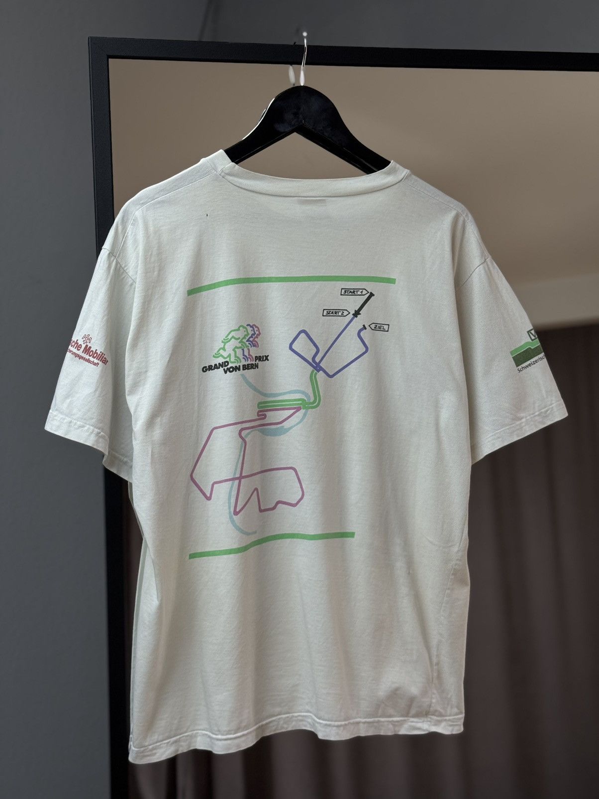 Asics Vintage Asics Grand Prix Von Bern 1997 T-shirt Size US XL / EU 56 / 4 - 7 Thumbnail