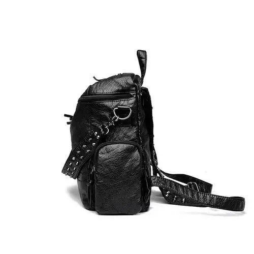 Japanese Brand Soft Leather Daypack Backpack Size ONE SIZE - 3 Thumbnail