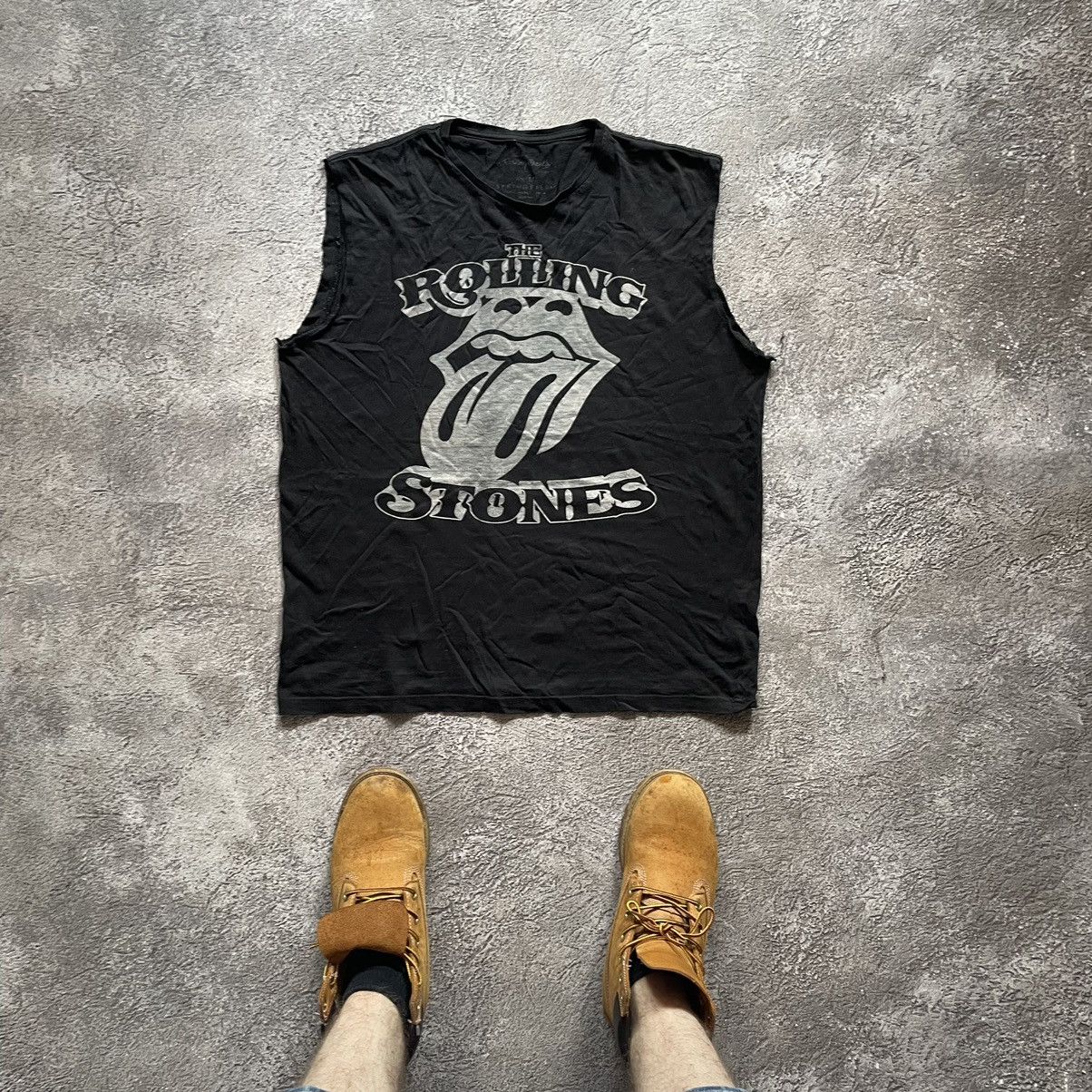 Vintage Vintage Y2K Rolling Stones Graphic Tee Sun Faded Grunge M Size US M / EU 48-50 / 2 - 1 Thumbnail