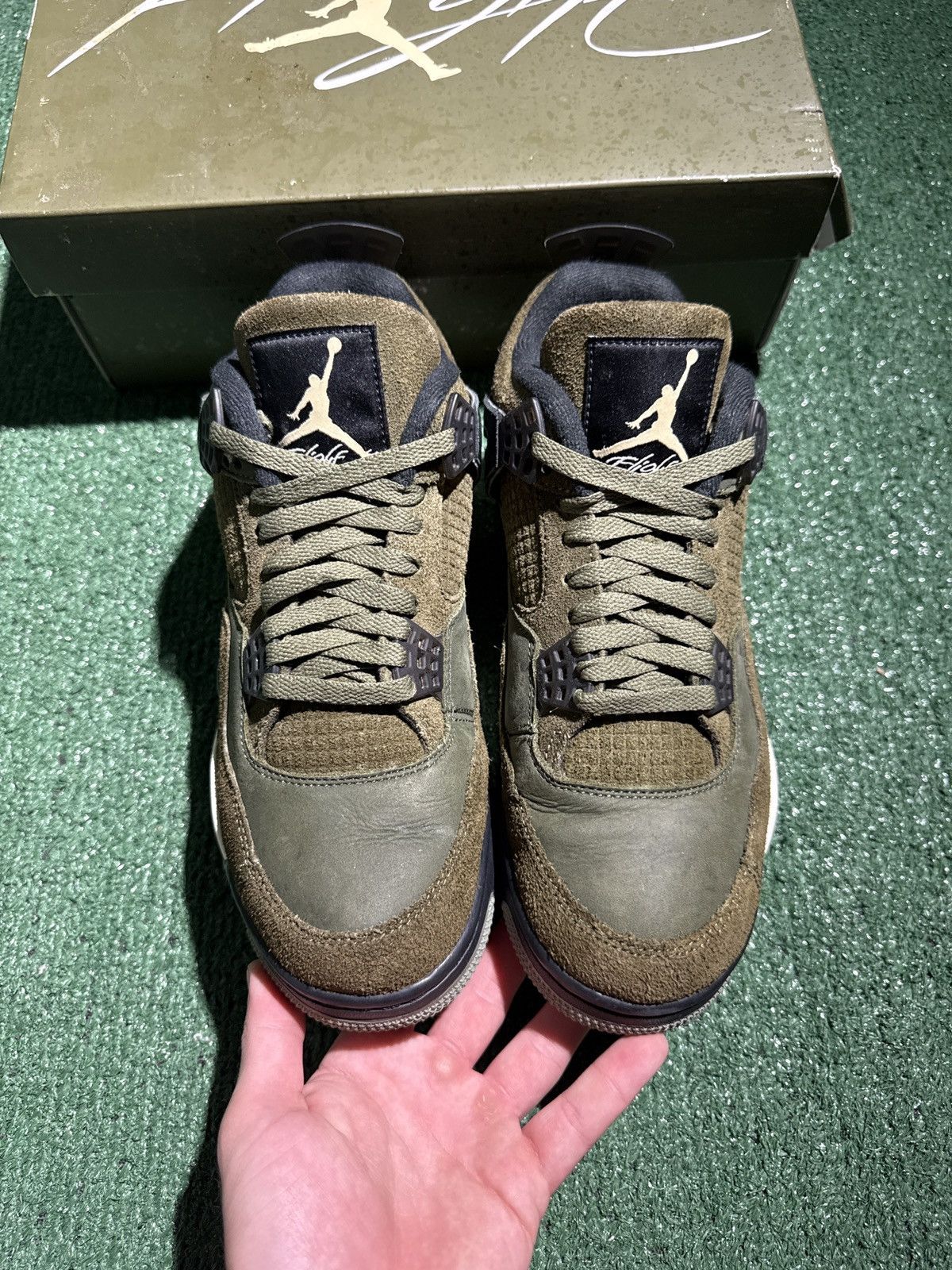 Jordan Brand Jordan 4 craft olive se Size US 9 / EU 42 - 2 Thumbnail