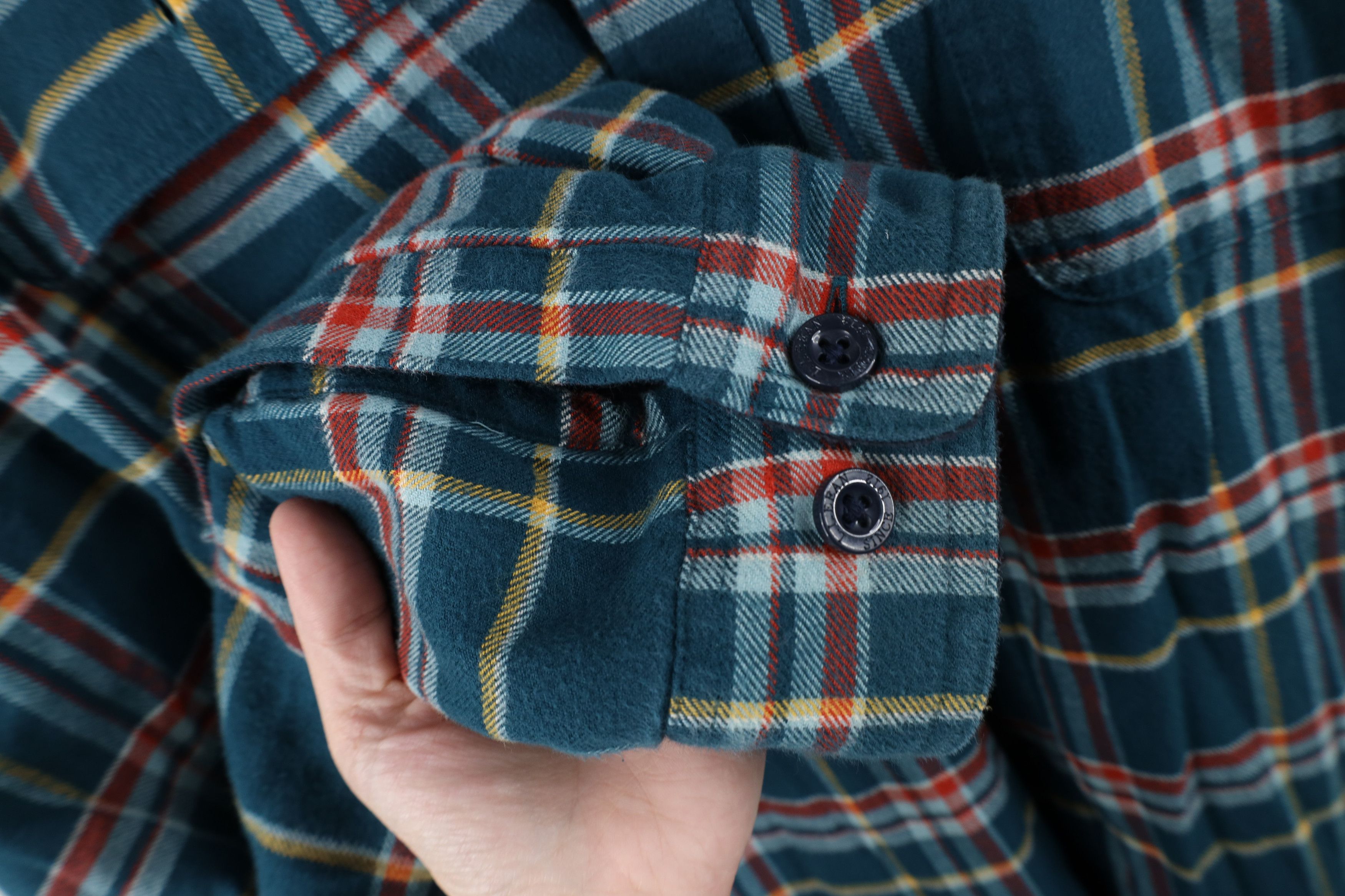 L.L. Bean Vintage LL Bean Lined Flannel Button Shirt Jacket Jac Shirt Size US XXL / EU 58 / 5 - 7 Thumbnail