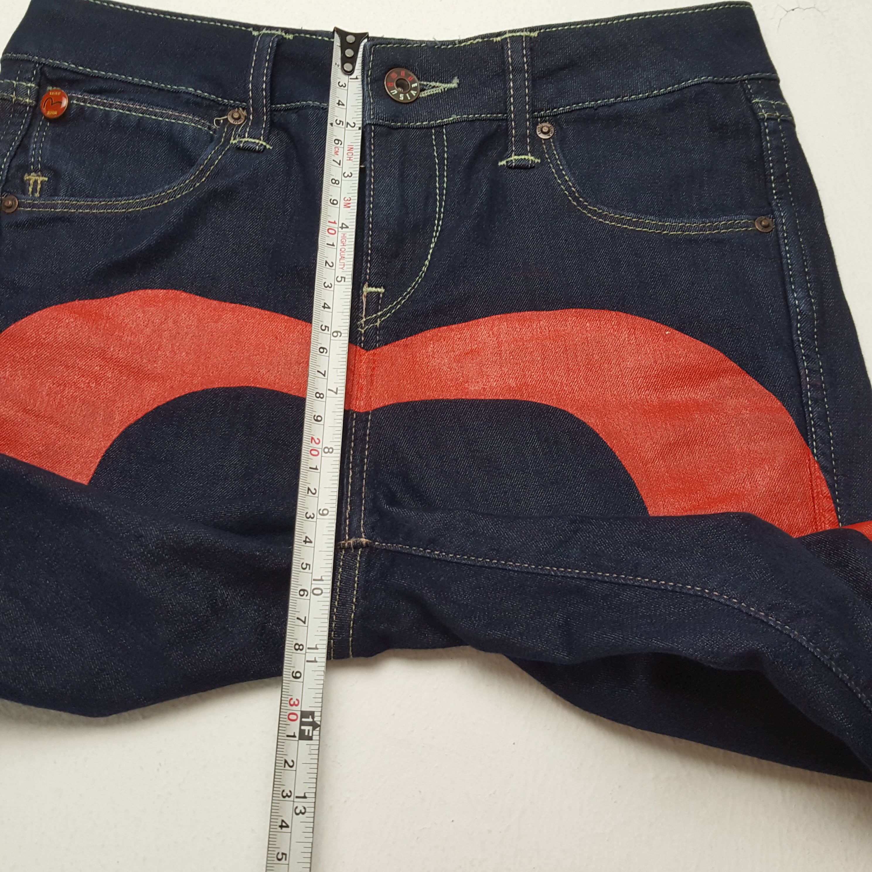 Evisu × Puma × Vintage EVISU x PUMA Jeans Japanese Brand Custom Daicock Size 26" / US 2 / IT 38 - 8 Thumbnail