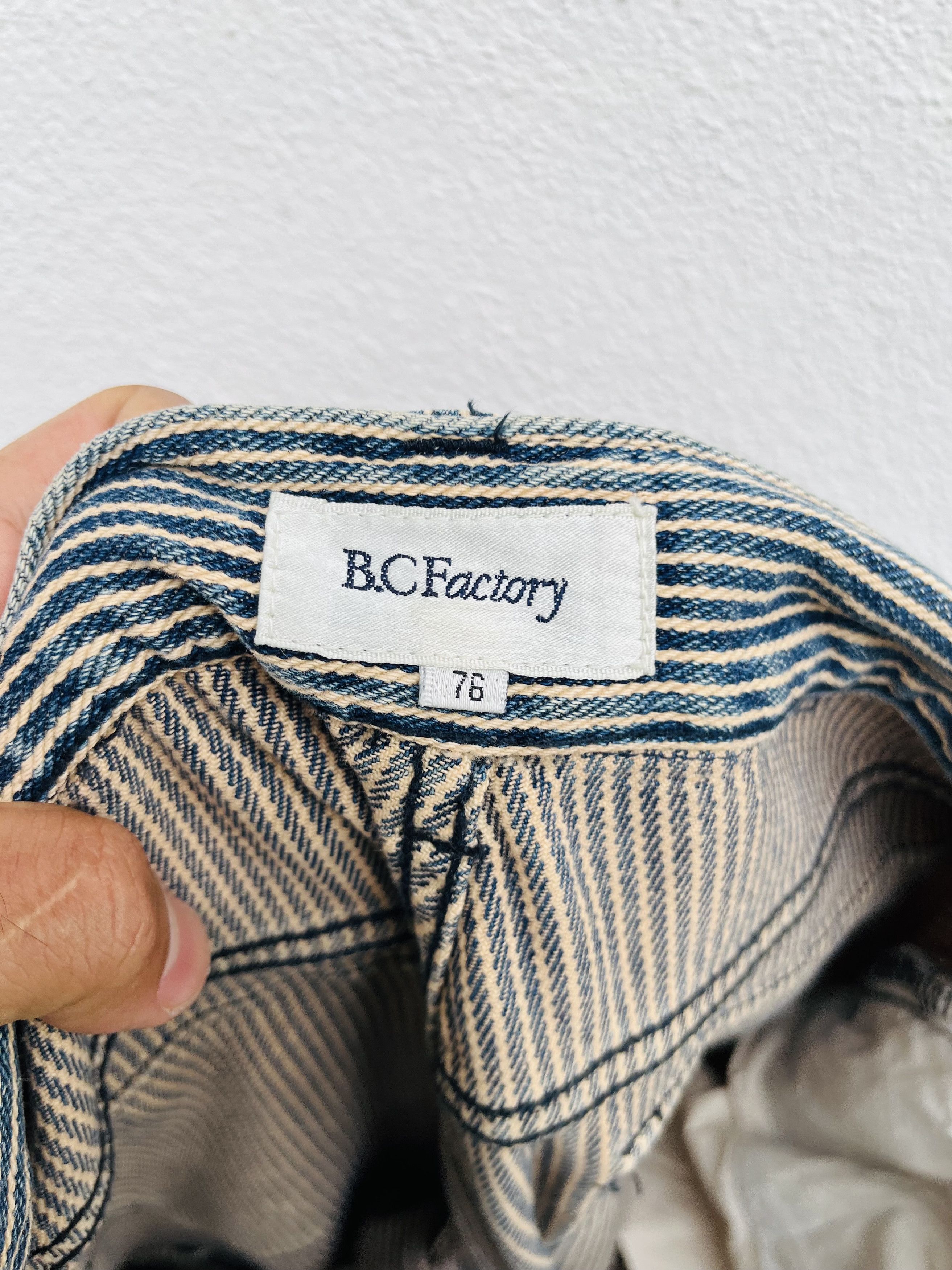 Japanese Brand × Vintage Vintage B.C Factory Japanese Designer Fashion Style Size US 30 / EU 46 - 10 Thumbnail