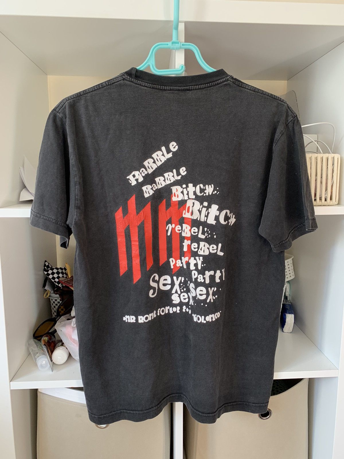 Vintage Vintage 90's Marilyn Manson Archival Sunfaded T-shirt Y2K M Size US S / EU 44-46 / 1 - 3 Thumbnail