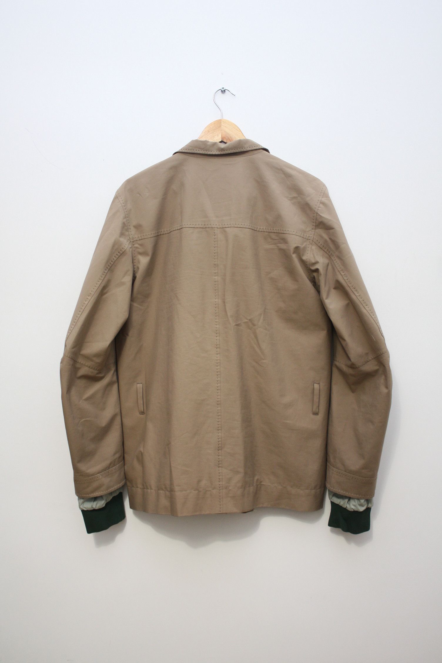 Prada Prada Gore-Tex Beige Jacket Men's 48 ART.SGV341 Size US M / EU 48-50 / 2 - 3 Thumbnail