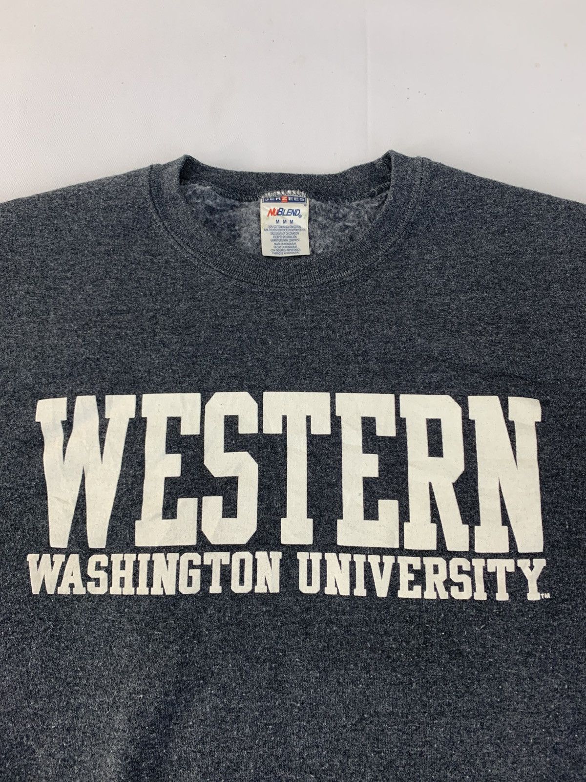 Vintage Western Washington University Crewneck Pullover Big Logo Size US M / EU 48-50 / 2 - 4 Thumbnail