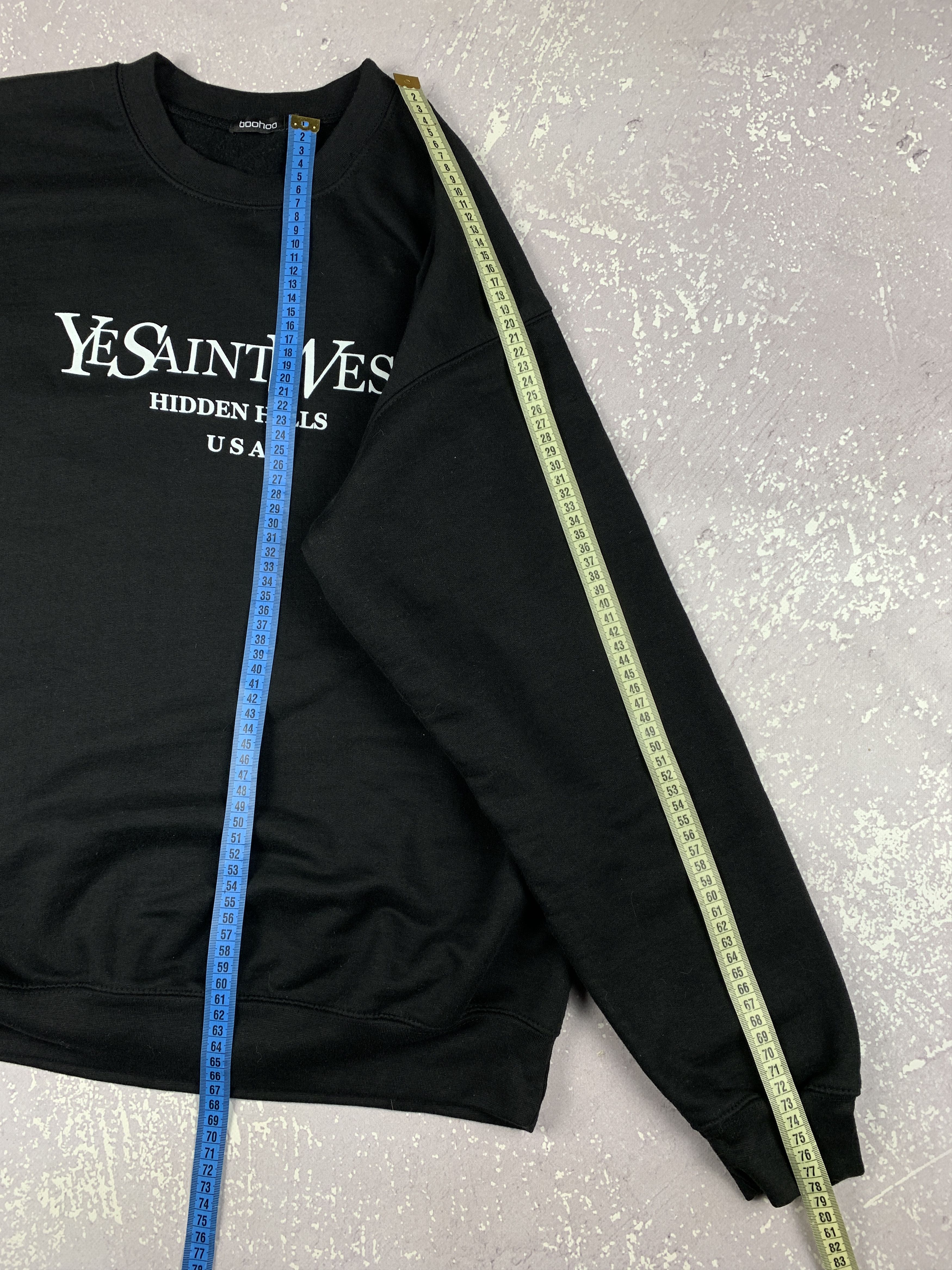Kanye West Kanye Ye Saint West Hidden Hills USA Black Sweatshirt M-L Size US M / EU 48-50 / 2 - 8 Thumbnail