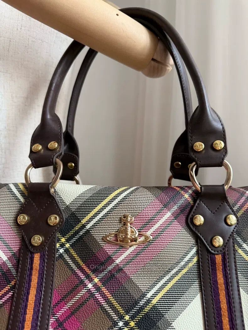 Vivienne Westwood Vivienne Westwood size os Vintage Plaid Saturn Briefcase To Size ONE SIZE - 7 Thumbnail