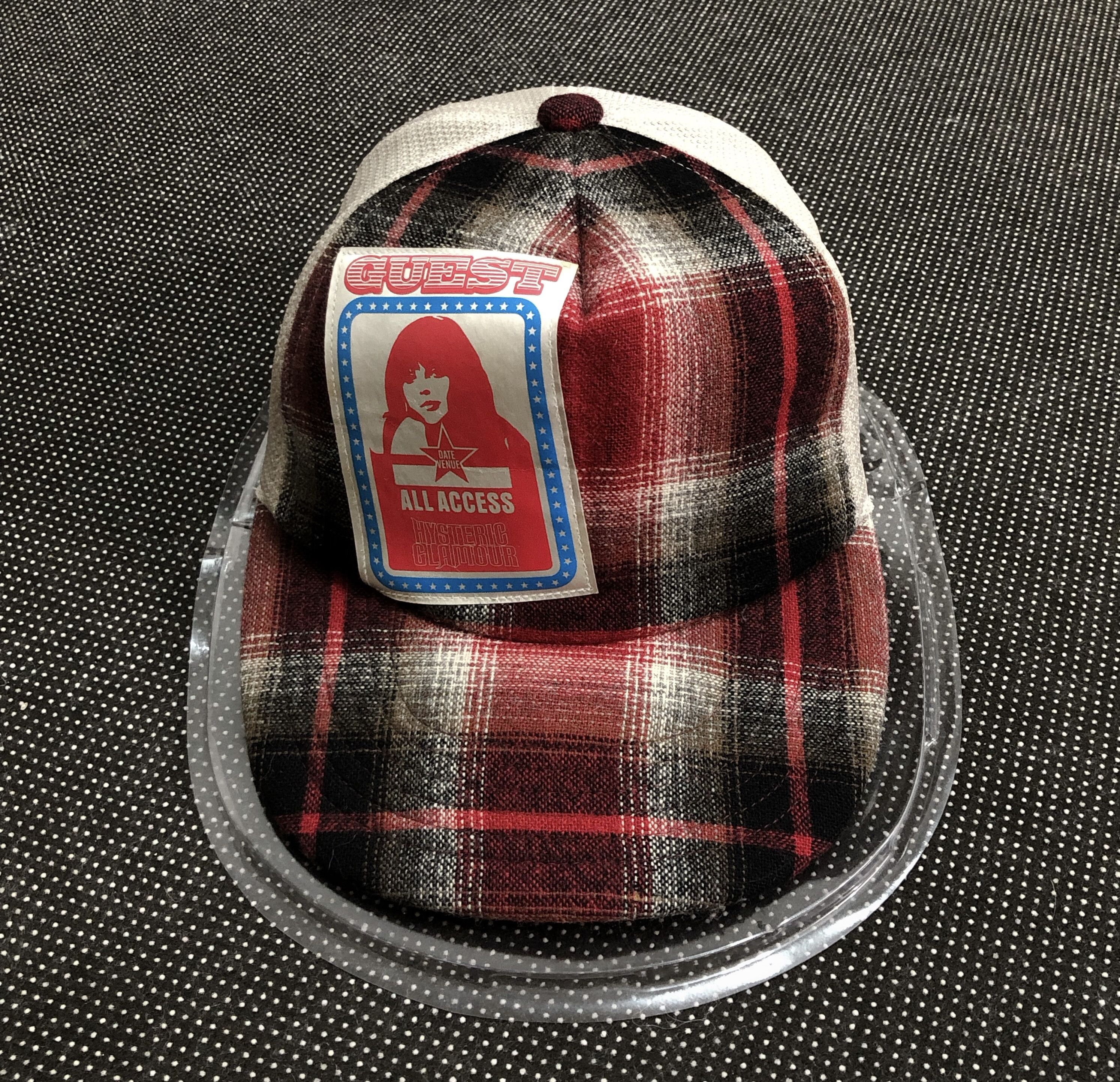 Hysteric Glamour × Vintage RARE🔥VINTAGE 90’S HYSTERIC GLAMOUR FLANNEL VIP TRUCKER Size ONE SIZE - 2 Thumbnail