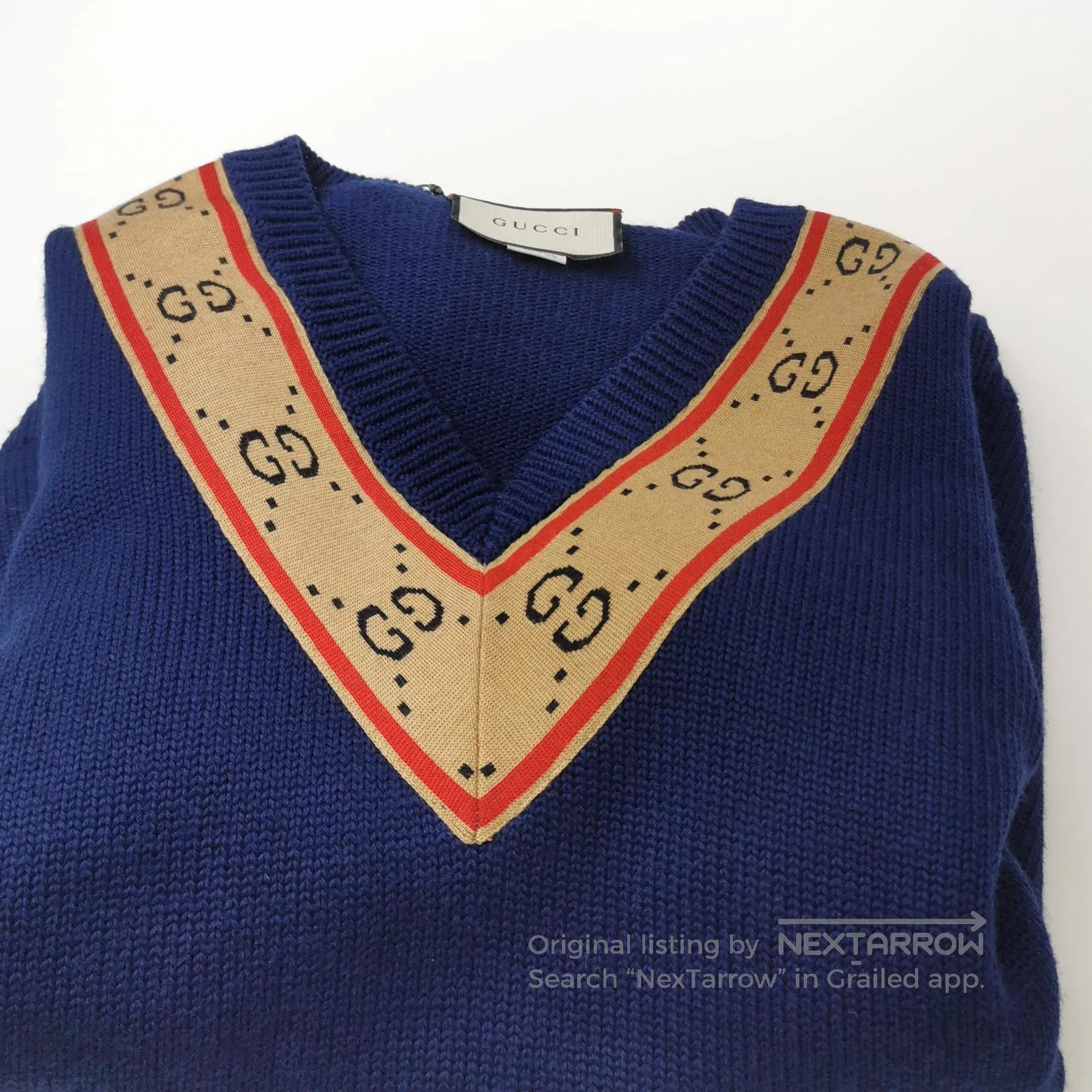 Gucci Gucci Wool Colorblock GG V. Size US M / EU 48-50 / 2 - 4 Thumbnail