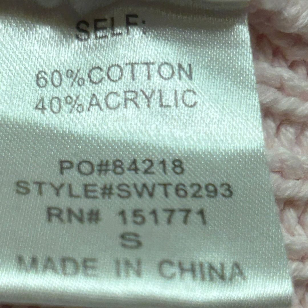 Other Le Lis Collection Oversized Distressed Light Pink Cropped S Size S / US 4 / IT 40 - 5 Thumbnail