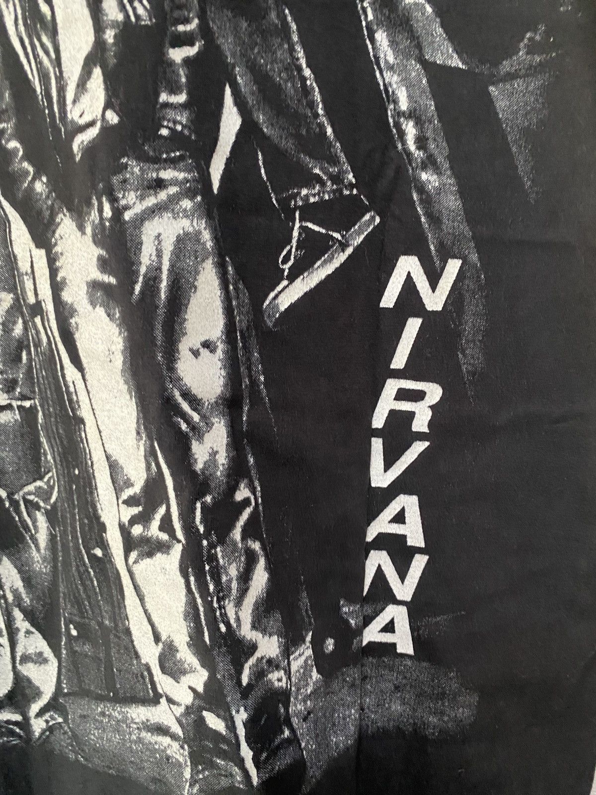 Vintage Vintage nirvana kurt Cobain tshirt Size US L / EU 52-54 / 3 - 6 Thumbnail