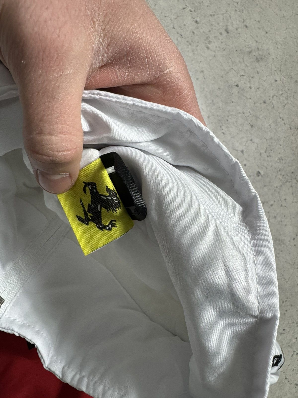 Ferrari Ferrari White Racing Bomber Jacket F1 Vintage Schumacher Size US XL / EU 56 / 4 - 10 Thumbnail