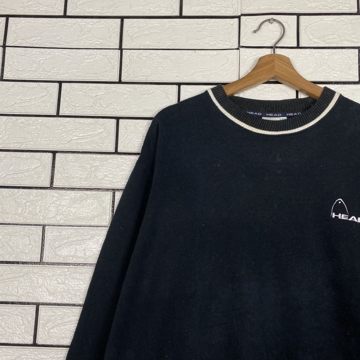 Japanese Brand 📌Vintage Head Sweatshirt Small Pony Size US L / EU 52-54 / 3 - 8 Thumbnail