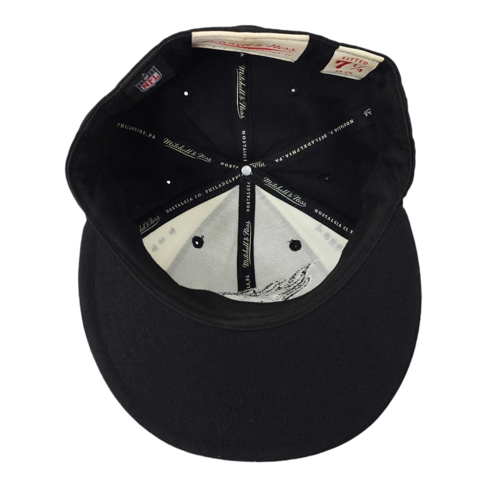 Mitchell & Ness Tennessee Titans NFL Fitted Wool Cap 7 1/4 Mitchell Ness Vtg Size ONE SIZE - 5 Thumbnail