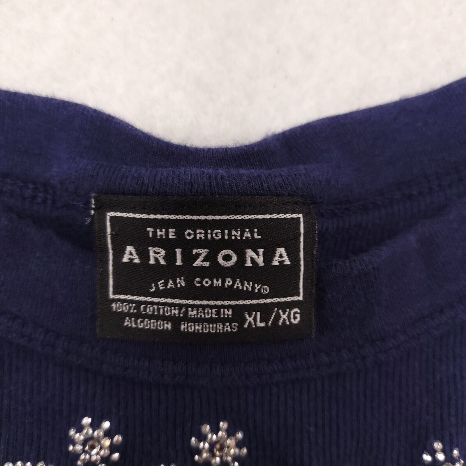 Arizona Jean Co. Arizona Angel Tank Top Shirt Womens Size Extra Large XL Blue Size XL / US 12-14 / IT 48-50 - 3 Thumbnail