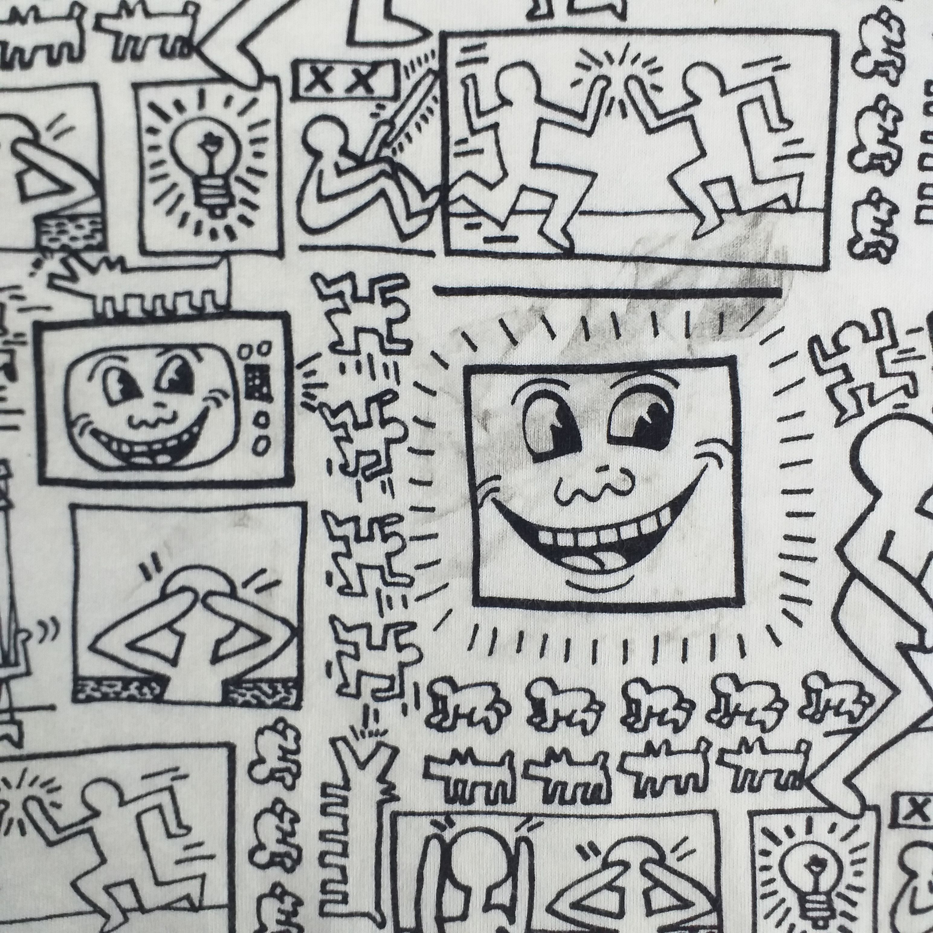 Japanese Brand Uniqlo x Keith Haring MoMA Special Edition Tshirt -F059 Size US L / EU 52-54 / 3 - 4 Thumbnail