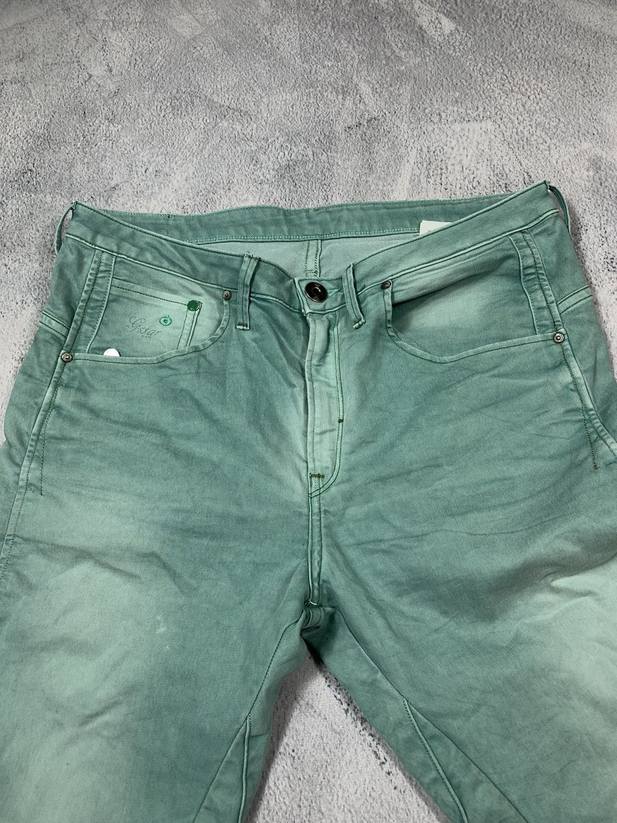G-Star × Vintage Vintage G-star RAW 3D tapered faded denim jeans size 28 Size 28" / US 6 / IT 42 - 2 Thumbnail