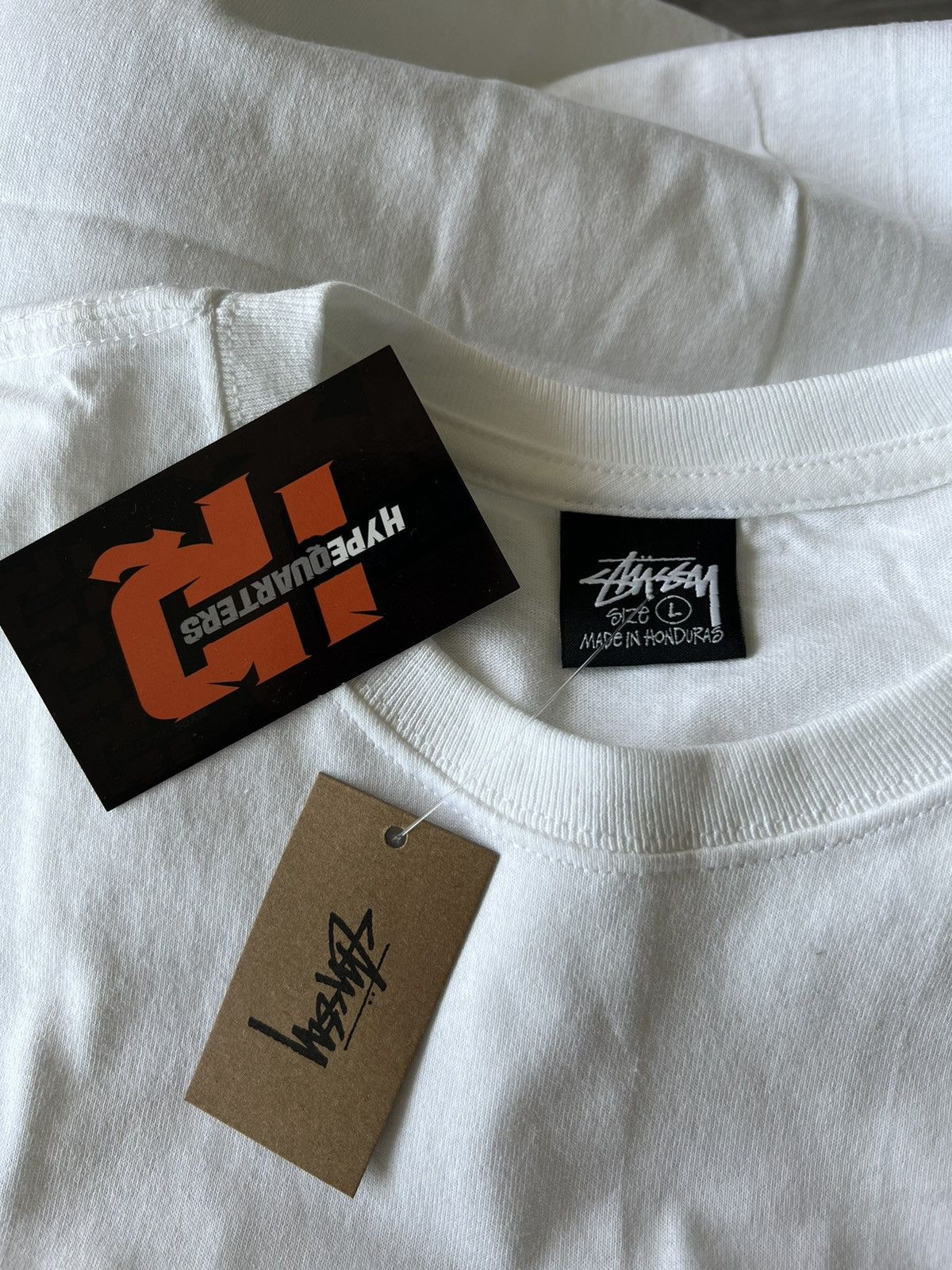 Stussy Stussy Sport Script Tee “White” Size US L / EU 52-54 / 3 - 5 Thumbnail