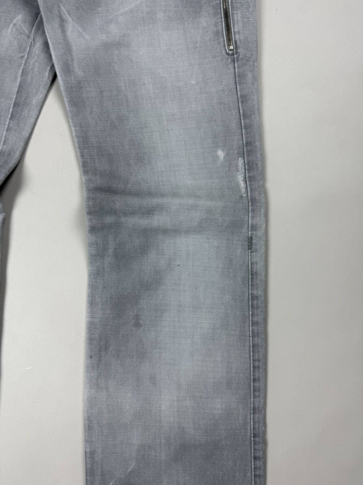 Neil Barrett Neil Barrett Men’s Back Buckle Distressed Denim Jeans Size US 34 / EU 50 - 8 Thumbnail