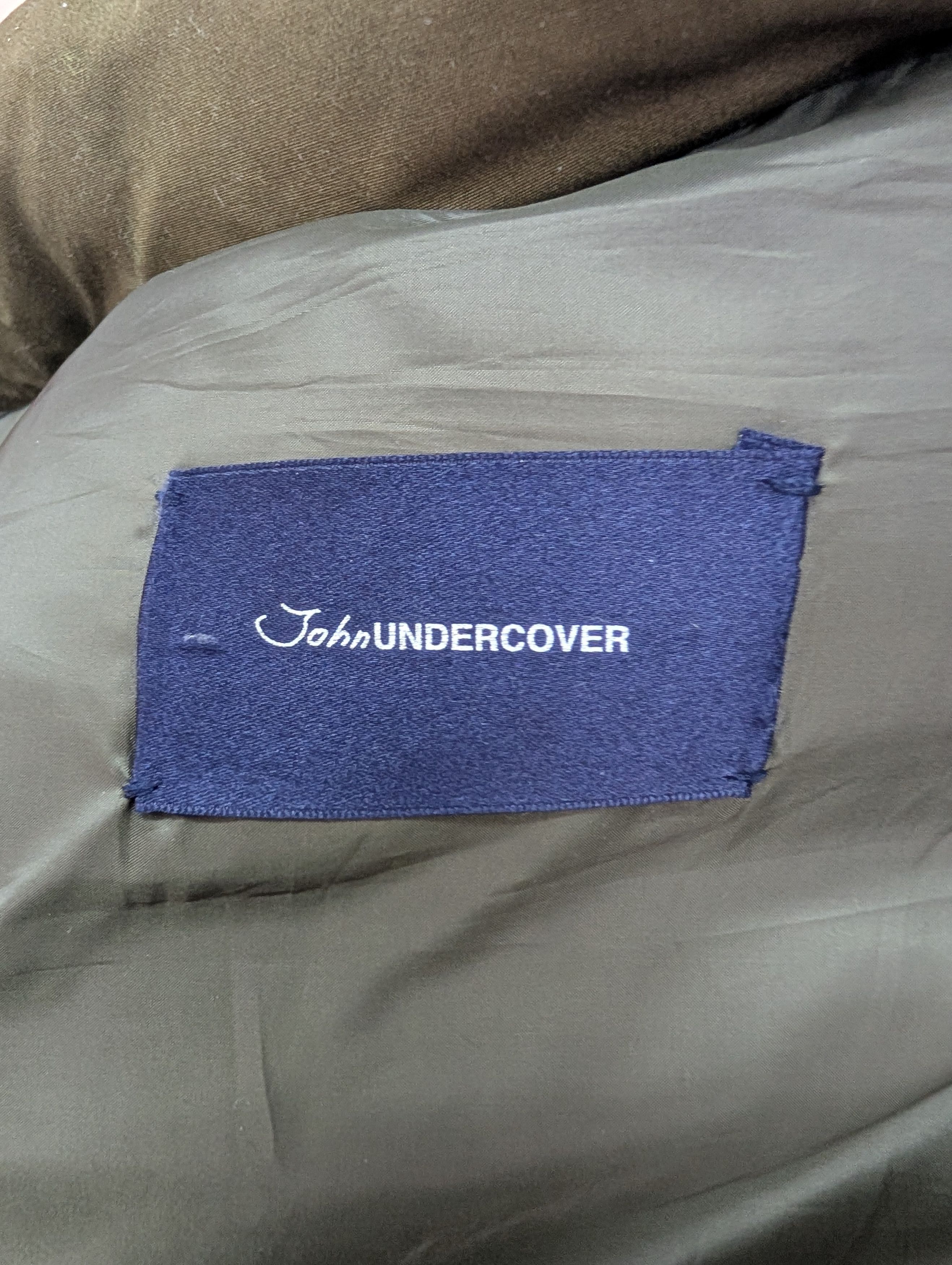 John Undercover John Undercover Khaki 2-Way Puffer Down With Hood Size US L / EU 52-54 / 3 - 6 Thumbnail