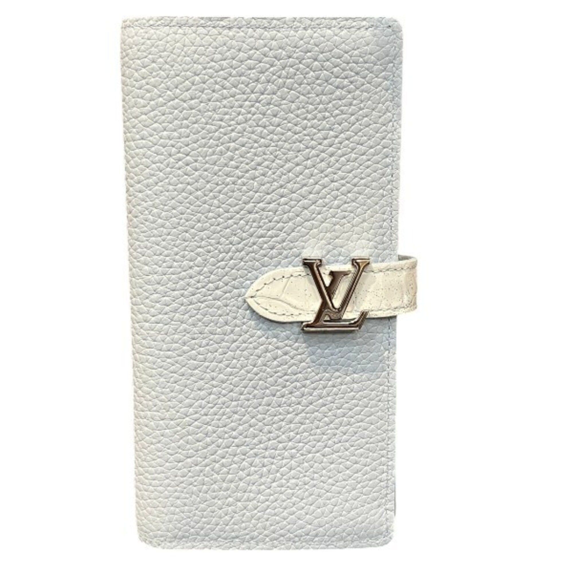 Louis Vuitton Louis Vuitton Taurillon Vertecal Wallet (Model Number Unknown) - Women's Long Size ONE SIZE - 1 Thumbnail