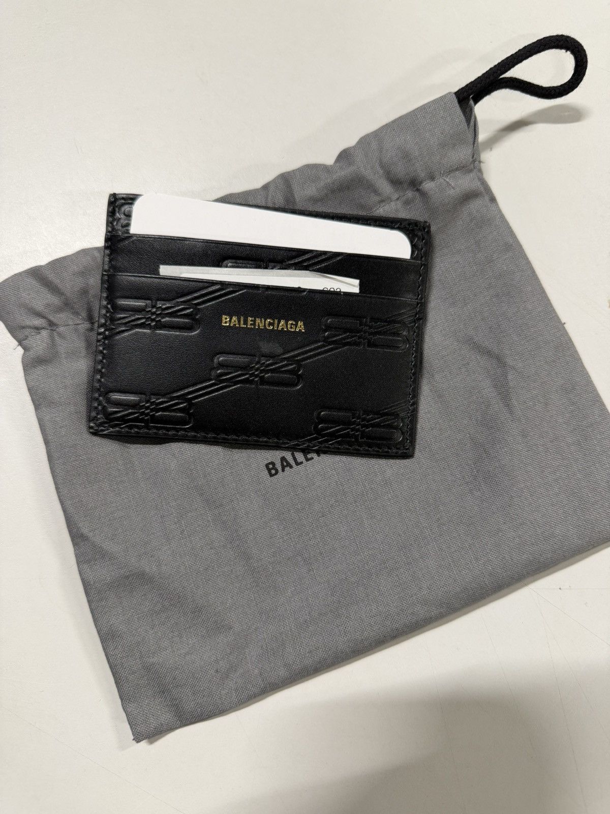 Balenciaga Balenciaga Monogram Card Holder NEW 350$ Size ONE SIZE - 1 Thumbnail