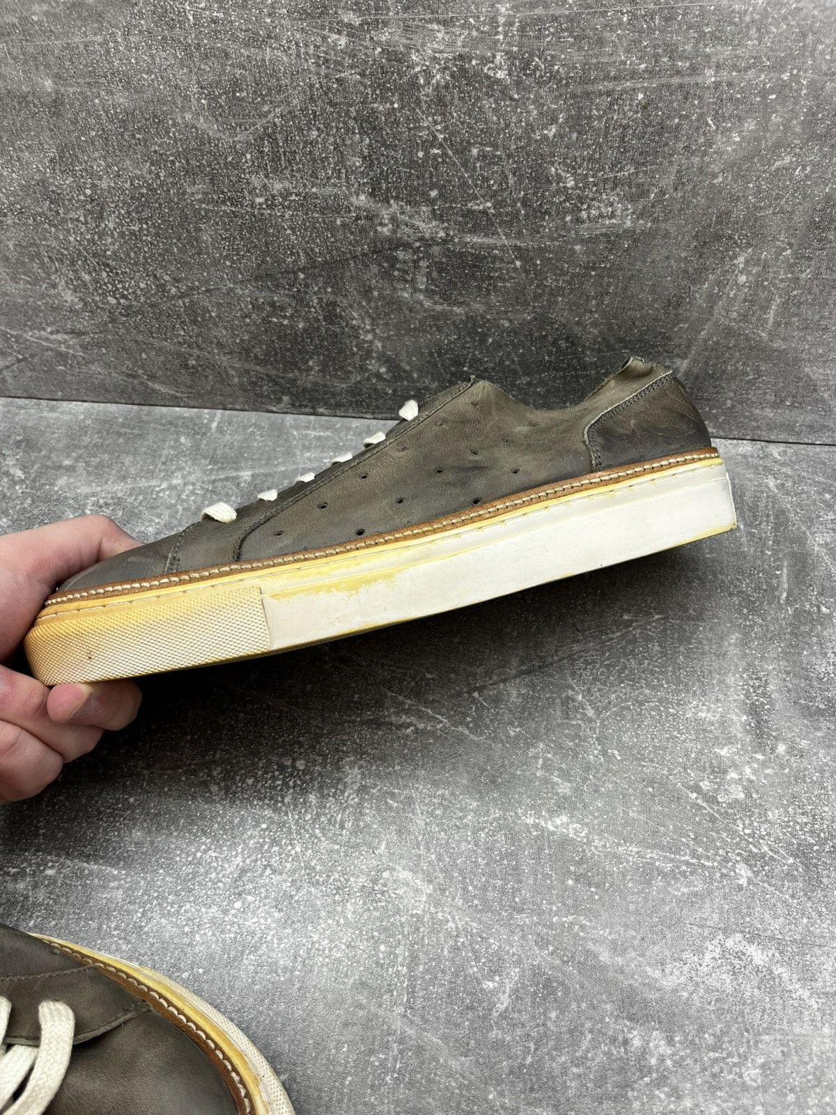 Allsaints Allsaints leather sneakers size 43 Size US 10 / EU 43 - 7 Thumbnail
