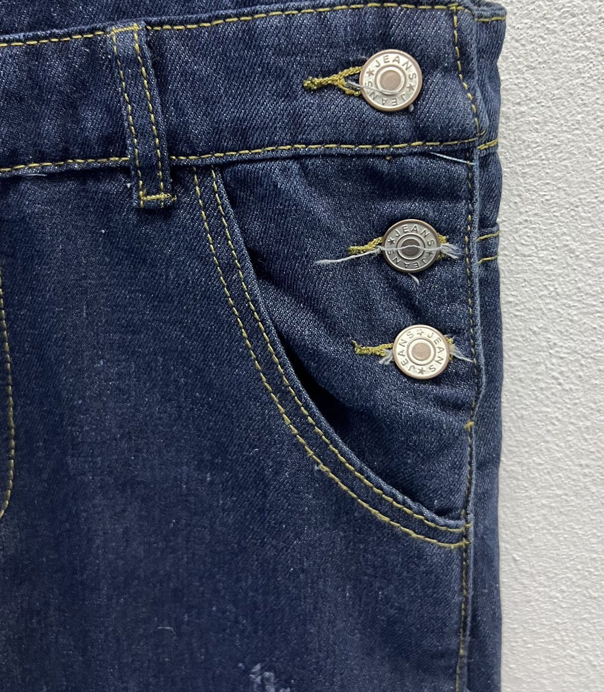 Other VINTAGE JEANS OVERALLS Size US 31 - 8 Thumbnail