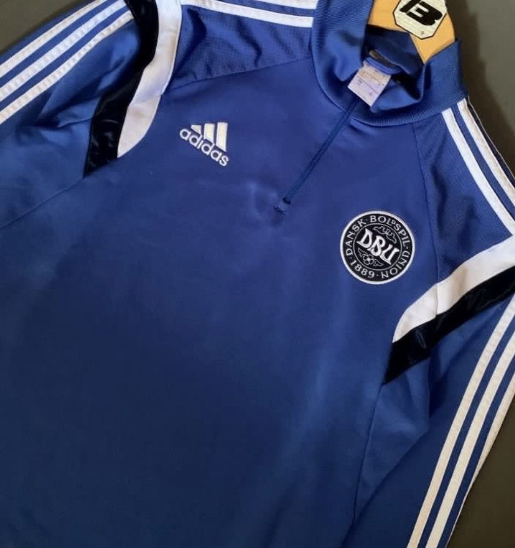 Adidas Vintage Adidas Denmark Training Sweatshirt Size US L / EU 52-54 / 3 - 7 Thumbnail