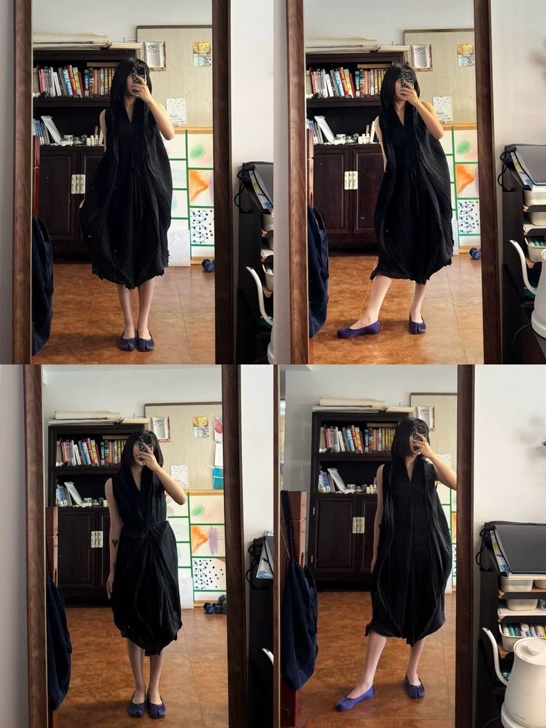 Issey Miyake issey miyake size:2 Flower bud dress Size XXS / US 00 / IT 34 - 4 Thumbnail