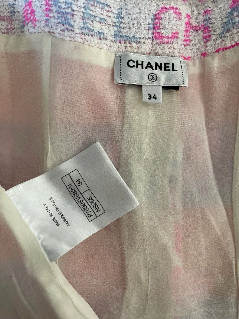 Chanel Chanel 24c pink logo braided suspender Size XXS / US 00 / IT 34 - 3 Thumbnail