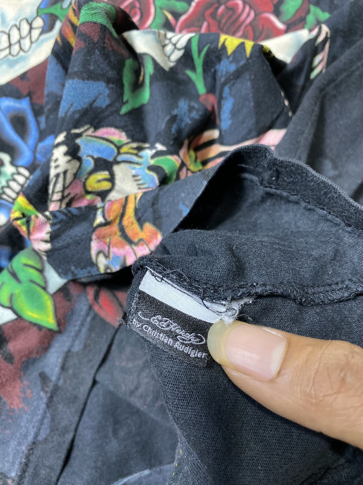 Christian Audigier × Hysteric Glamour × If Six Was Nine Ed Hardy by Christian Audigier black Of Dead Skull Size US S / EU 44-46 / 1 - 5 Thumbnail