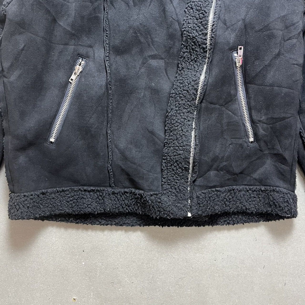 If Six Was Nine × Japanese Brand × Le Grande Bleu (L.G.B.) GRL Japanese Brand Shearling Jacket Size US M / EU 48-50 / 2 - 4 Thumbnail