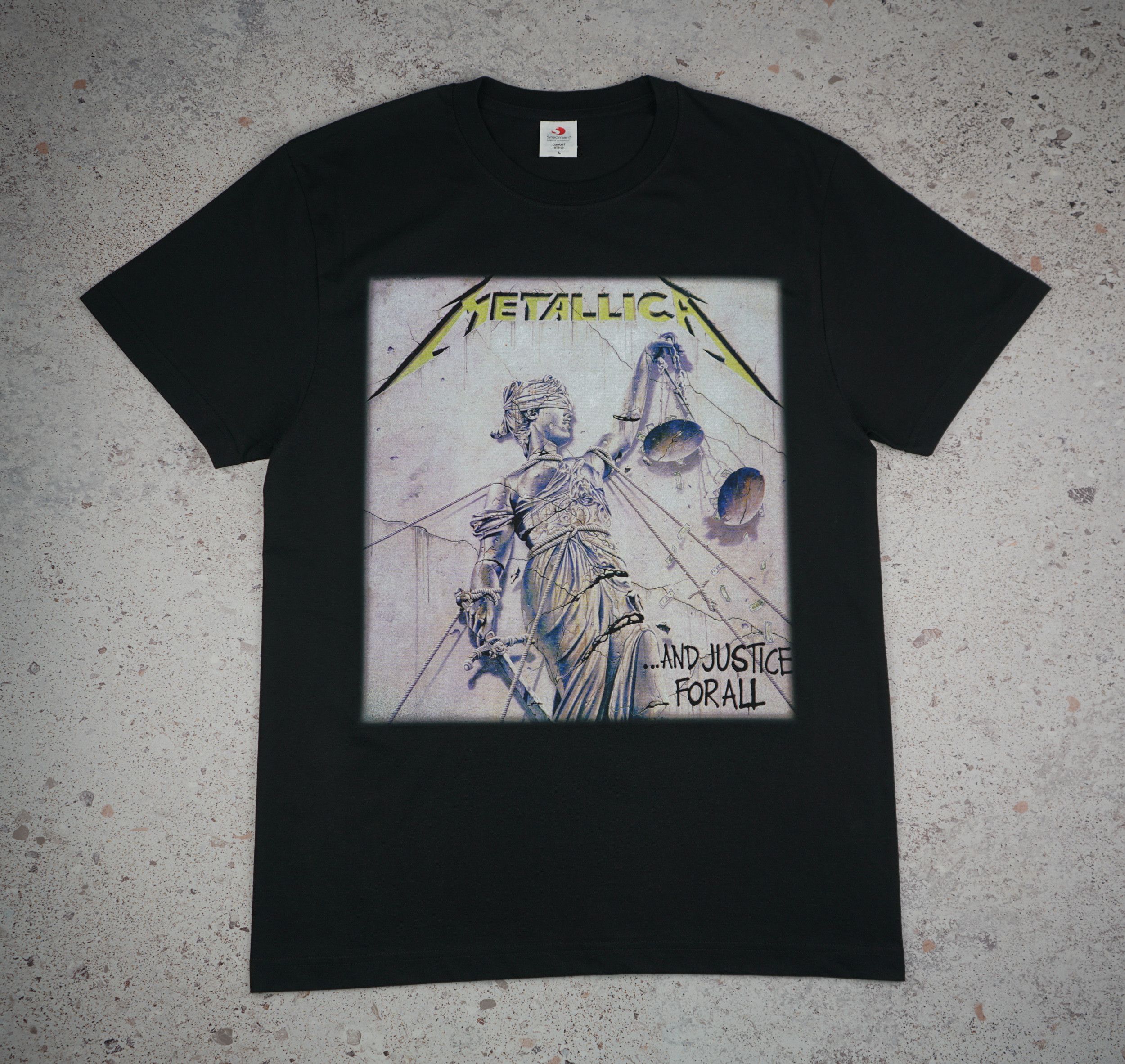 Band Tees × Vintage Vintage Metallica ...And Justice For All T Shirt Size US XL / EU 56 / 4 - 1 Thumbnail