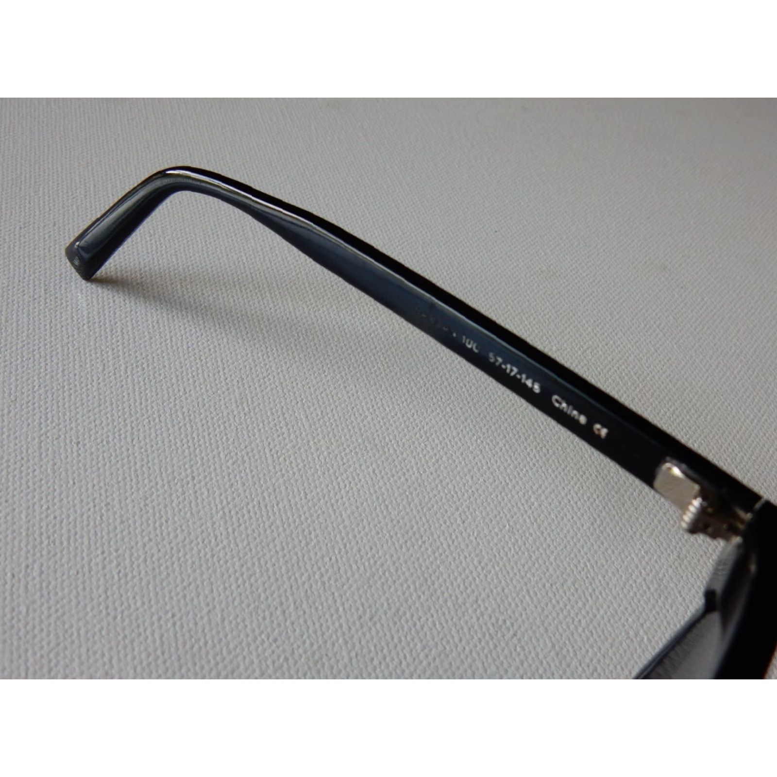 Parker VINTAGE Warby Parker Sunglasses Frames Only Men Adult Black 57mm 17mm 140mm Size ONE SIZE - 5 Thumbnail