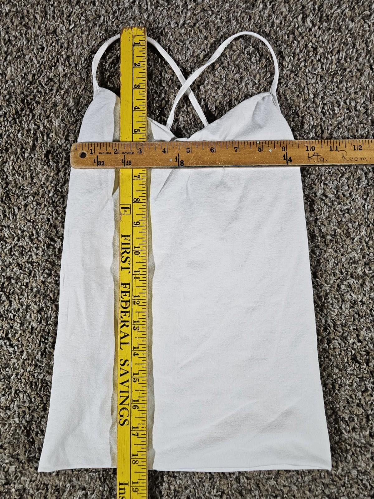 Theory Theory 0S White Made In USA Tank Top Size M / US 6-8 / IT 42-44 - 2 Thumbnail
