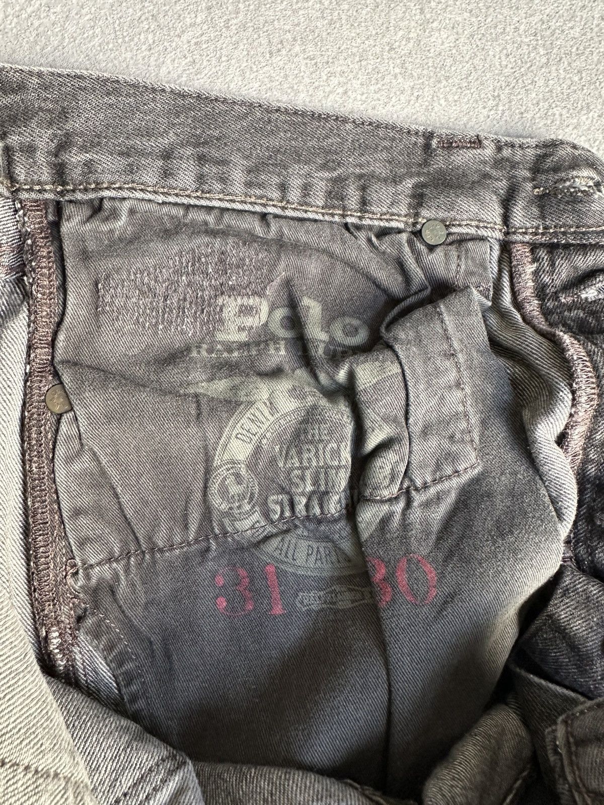 Polo Ralph Lauren Polo Ralph Lauren Patchwork Distressed Denim Size US 32 / EU 48 - 19 Thumbnail