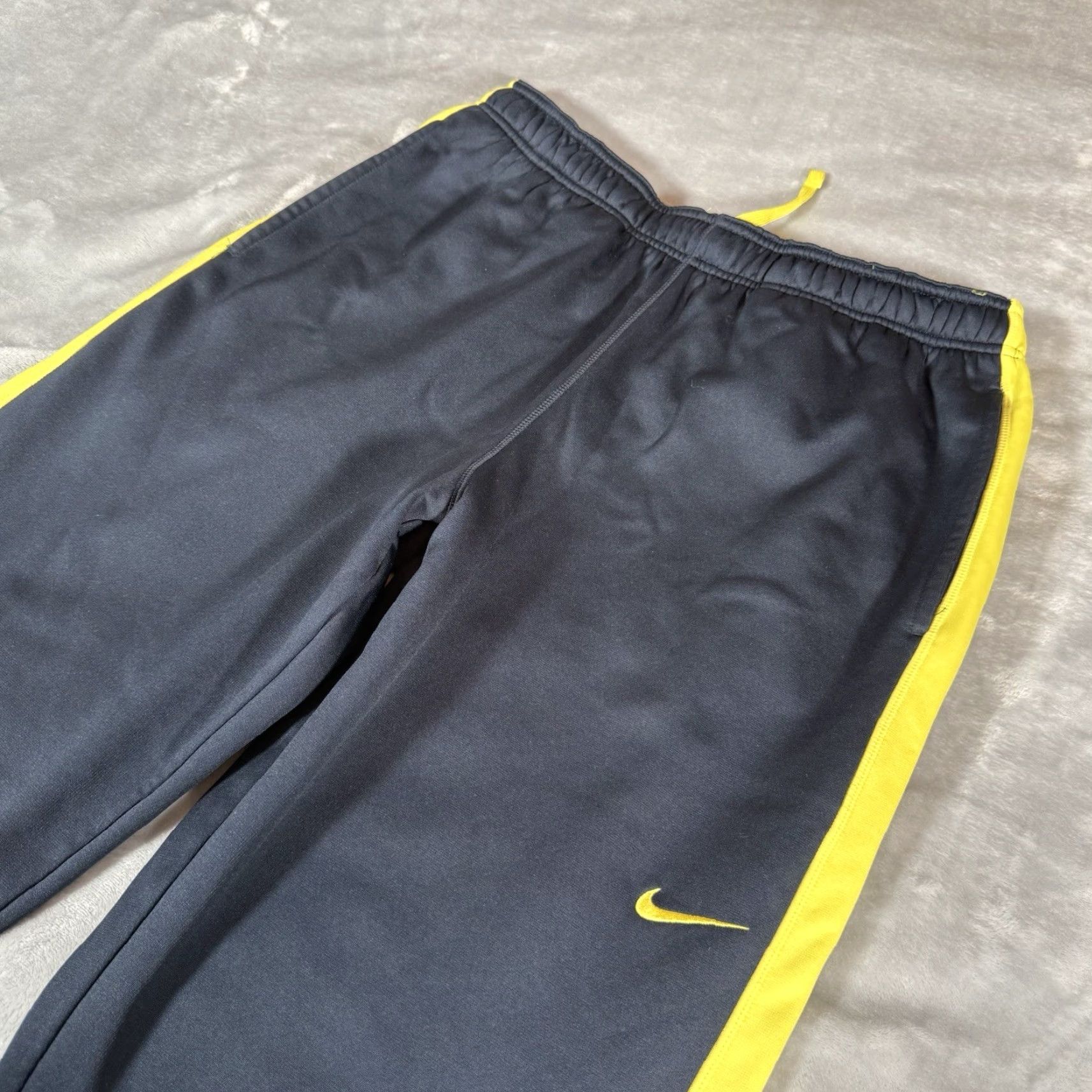 Nike Nike Swoosh Therma Fit Jogger Pants Mens XL Baggy Fit Navy/Volt Y2K Size US 36 / EU 52 - 3 Thumbnail
