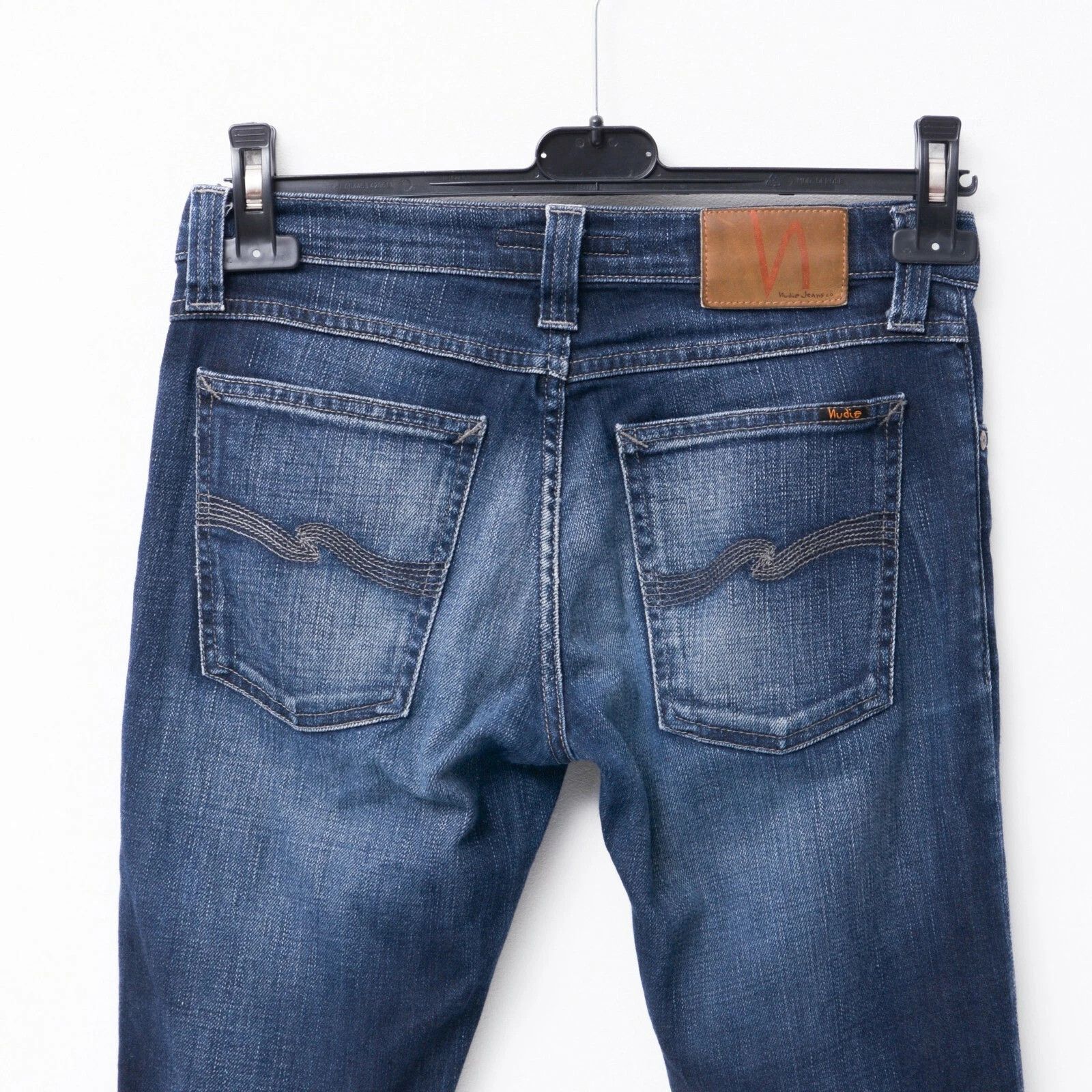 Nudie Jeans Womens Tight Long John Womens W27 L32 Jeans Trousers Slim Size 27" / US 4 / IT 40 - 3 Thumbnail