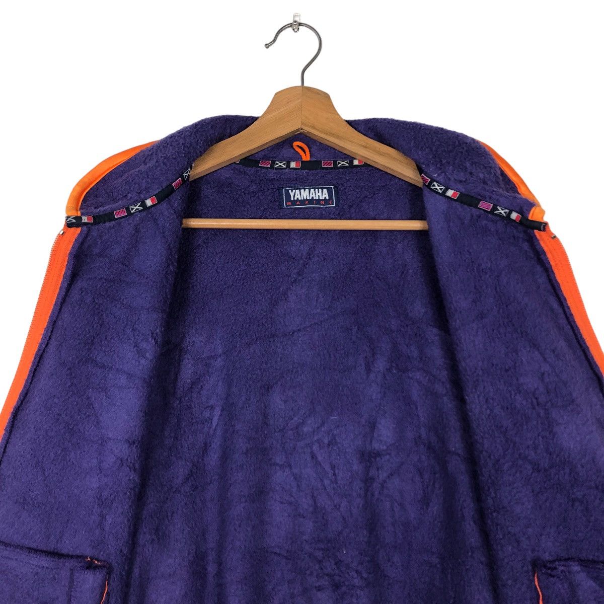 Japanese Brand 🔥Vintage Yamaha Fleece Zipper Jacket Racing Size US M / EU 48-50 / 2 - 14 Thumbnail