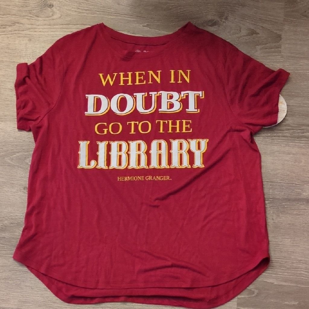 Warner Bros Harry Potter Red Tee Size XXL (19) Size XL / US 12-14 / IT 48-50 - 2 Thumbnail
