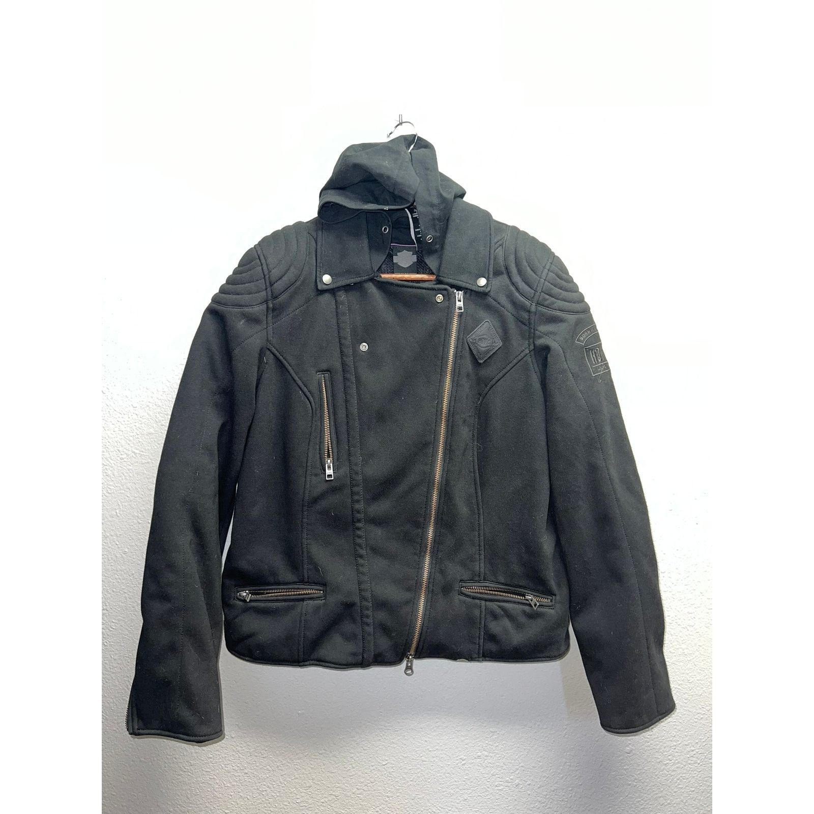Harley Davidson Women Harley Davidson Jacket Black Label Reinforced Coat M Size M / US 6-8 / IT 42-44 - 1 Thumbnail