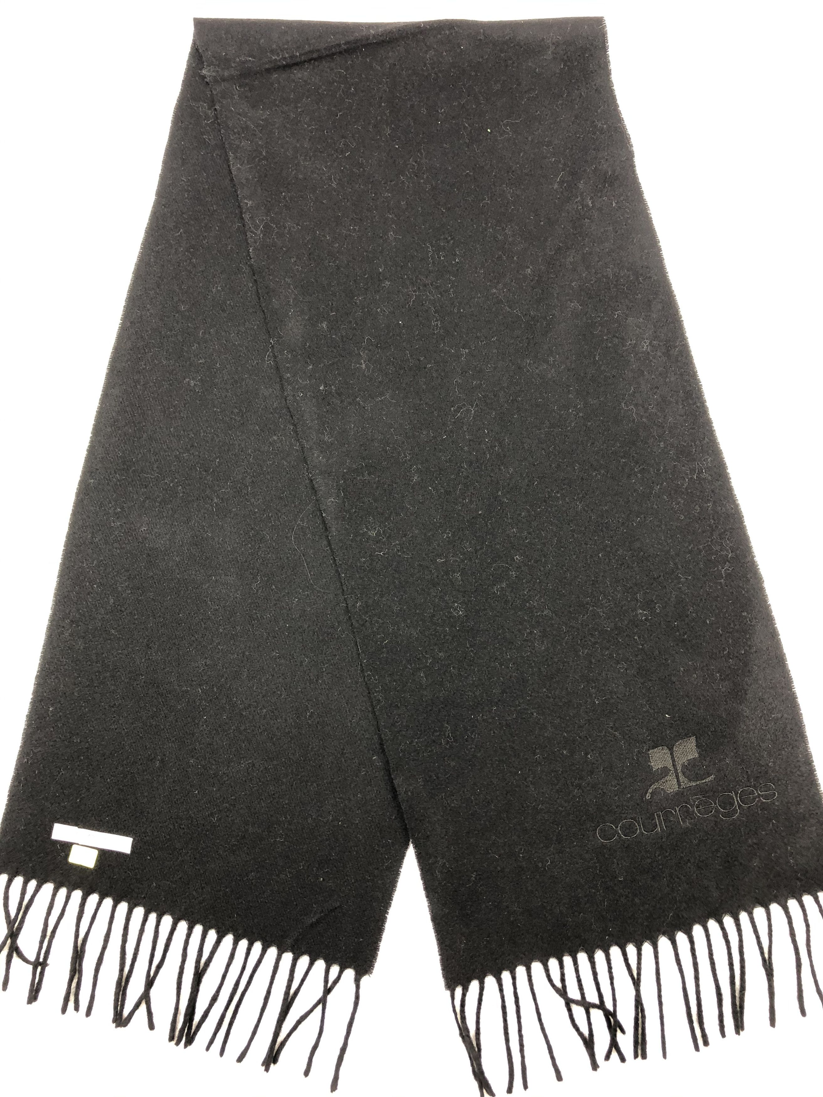 Courreges Courreges Lambswool Scarf / Muffler / Neckwear Size ONE SIZE - 2 Thumbnail