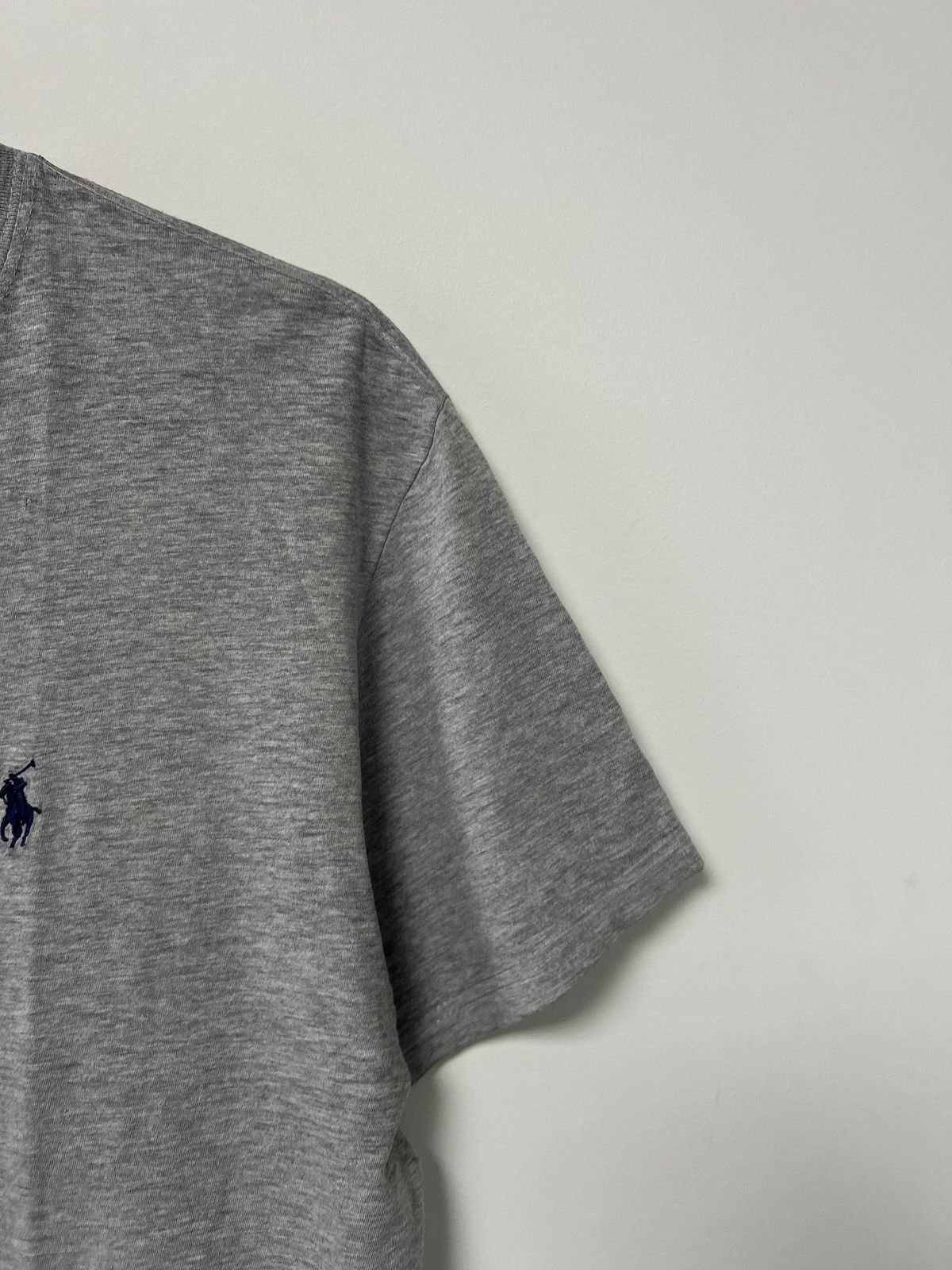 Polo Ralph Lauren Vintage 90s Polo Ralph Lauren Basic Cotton T shirt Gray Tee M Size US M / EU 48-50 / 2 - 7 Thumbnail