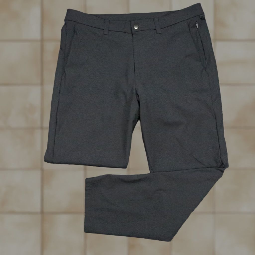 Lululemon Lululemon Mens Pants Slim Grey Zip Pocket - Vintage Size US 34 / EU 50 - 1 Thumbnail