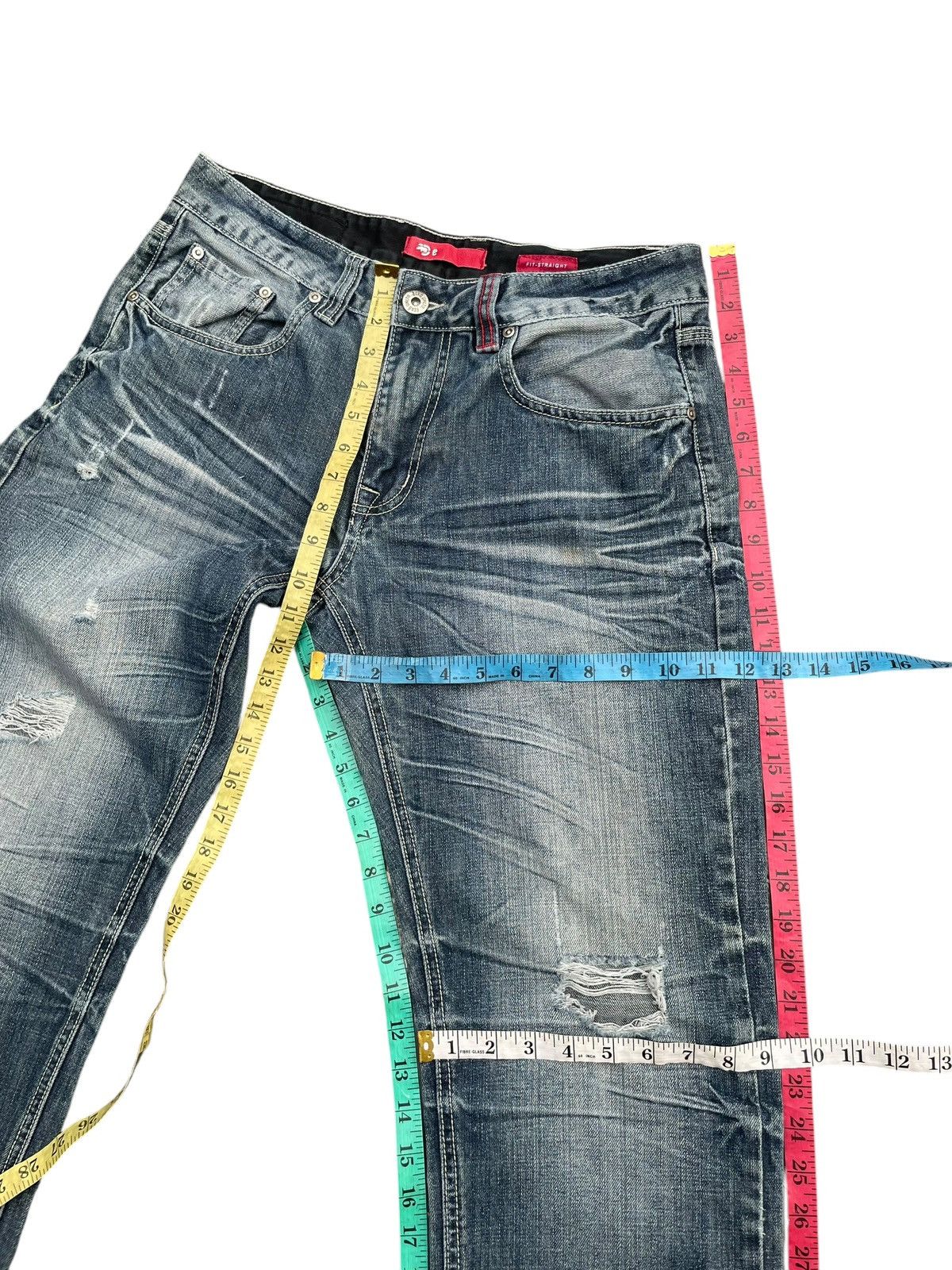 Ecko Unltd. Ecko Unltd Distresed Denim Size US 33 - 13 Thumbnail